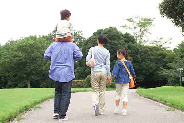 家族と健康　人生の最大の宝のために